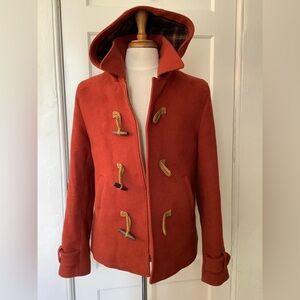 Scotch & Soda Men’s Wool Peacoat Coat. Statement piece. Size L. NWOT.